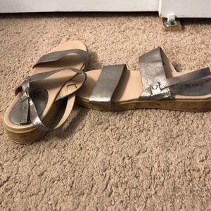 Kim Rogers Silver Sandals